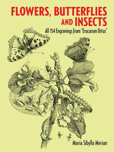 Libro: Flowers, Butterflies And Insects: All 154 Engravings 0