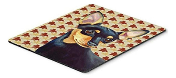 Carolines Treasures Lh9110mp Min Pin Fall Leaves Portrait Mo 0 Carolines Treasures Lh9110mp Min Pin Fall Leaves Portrait Mo 0