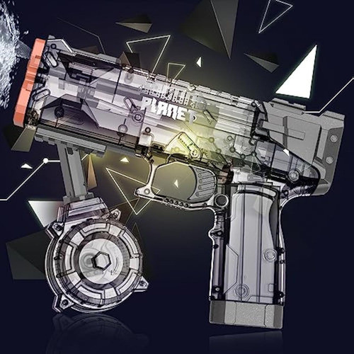 Pistola De Agua Super Pulse (negro Transparente) 0