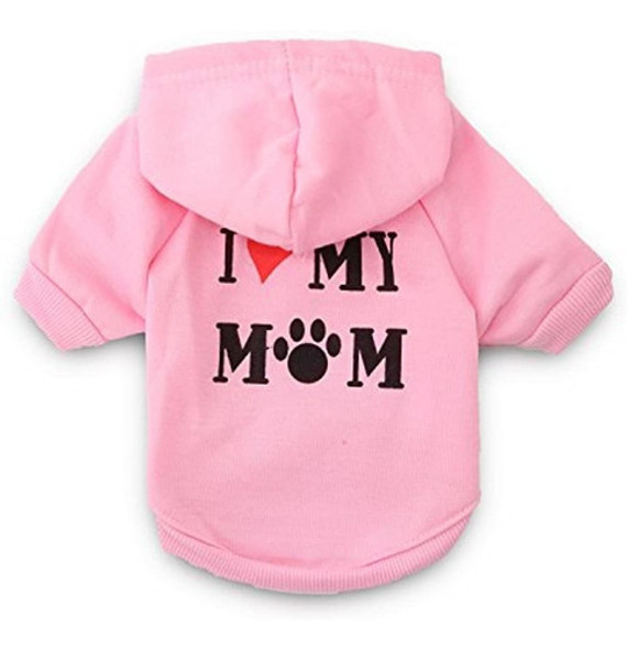Ropa Para Perros Droolingdog Sudadera Con Capucha Love My Mo 0