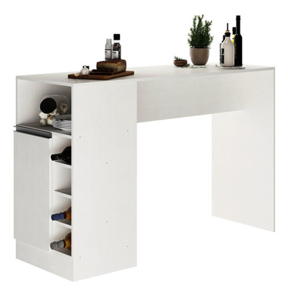 Bancada De Cozinha 1 Porta Em Mdp Branco Tx Eawt 1