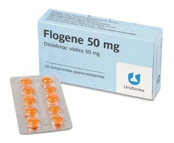 Flogene® 50mg X 10 Tabletas 0