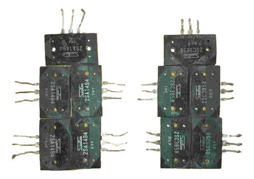 Par Transistores 2sc3858 2sa1494 Usado Recuperado Garantia 0