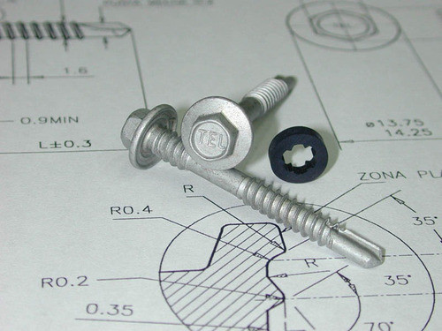 Tornillos Punta Mecha Autop.  Tel Hex. Tipo2 14 X 3/4 1