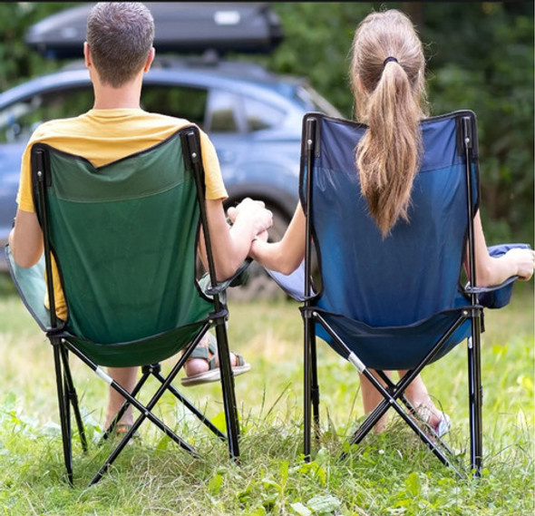 Silla De Camping Plegable Capitan Pesca Verde 1
