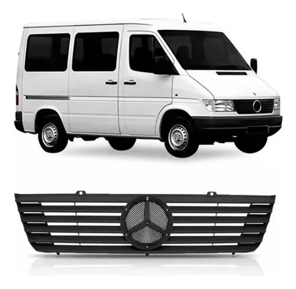 Careta M.benz Sprinter 1995-2000 Negra Sin Insignia 0