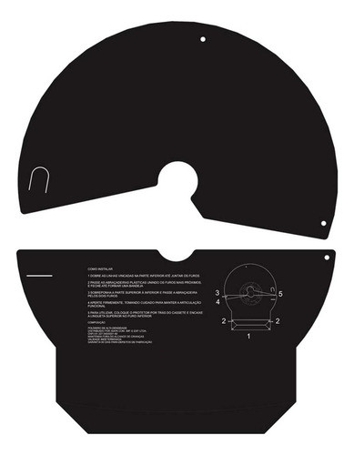 Protetor De Disco Para Limpeza Relação Rsd Grime Oil Guard 1