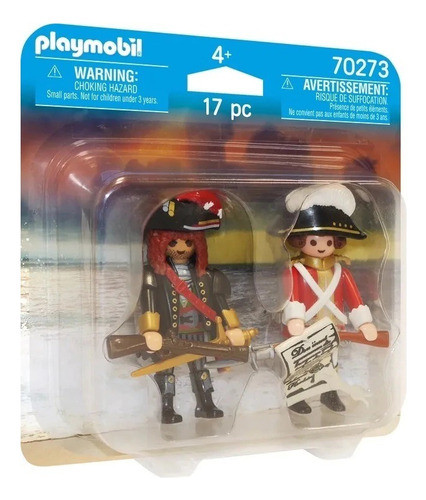 Playmobil Duo Pack Pirata Y Soldado Int 70273 Original Intek 0
