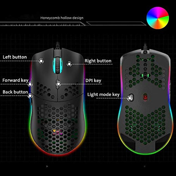 Teclado Mecánico Para Juegos Interruptor Azul Mini 87 Teclas 1
