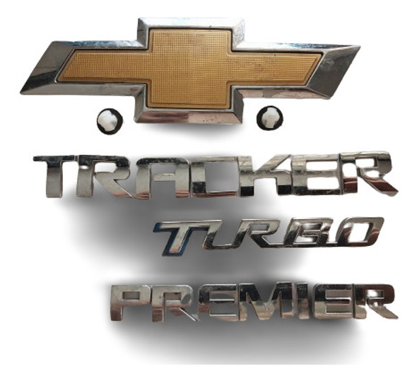 Emblema Letreiro Tampa Traseira Tracker Premier (descrição) 0