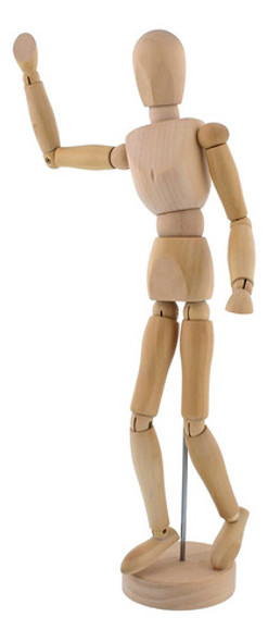 Maniquí De Madera Para Dibujar Figura Humana Femenina, 30 Cm 0