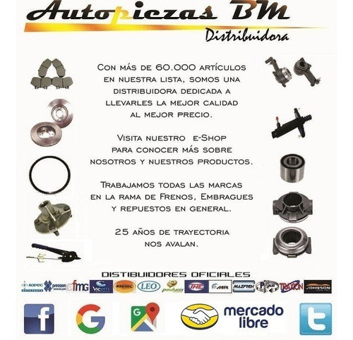 Maza Rueda Para Renault 12 Reforma 4 Agujeros Con Rulemanes 1