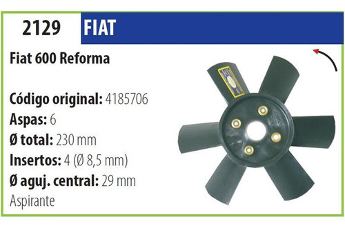 Helice Fiat 600 (reforma) 0