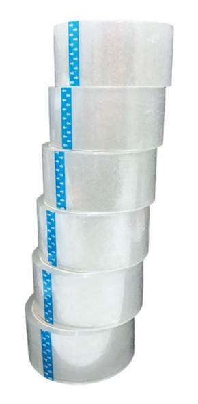 Cinta De Embalar Transparente 48x45 Por 6 Unidades 0 Cinta De Embalar Transparente 48x45 Por 6 Unidades 0