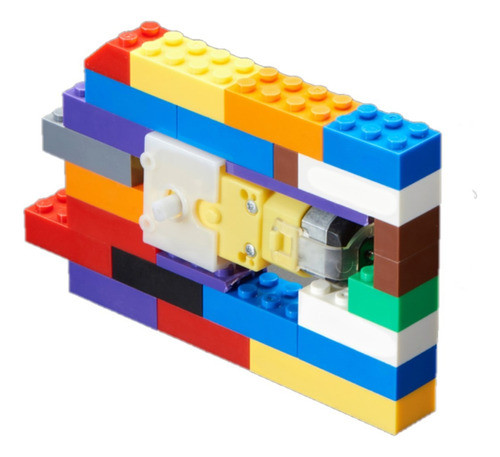 Soporte De Ladrillo Compatible Para Motor Dc  Tt 1