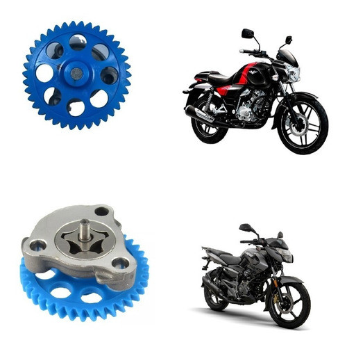 Bomba De Aceite Bajaj V15 - Ns125 Original Gb Motos 0
