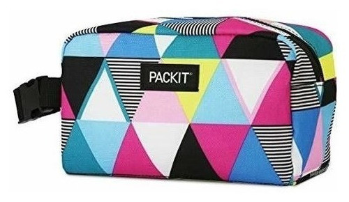 Caja De Merienda Congelable Packit Amz-sx-tst, Rayas Triangu 0