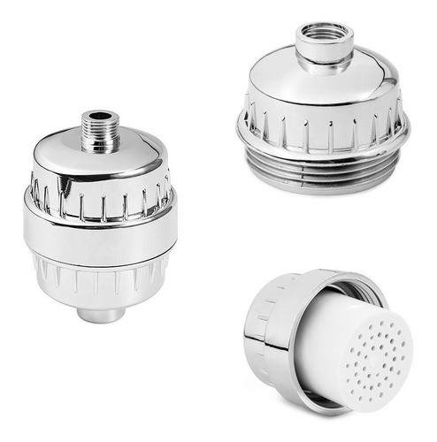 Filtro De Ducha Grifería Descalcificador Eliminar Cloro Agua 1