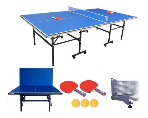 Mesa De Ping Pong Medidas Profesionales 1