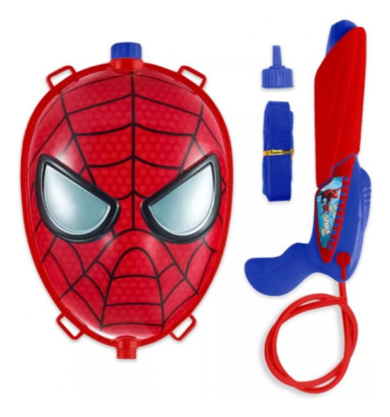 Pistola Lanza Agua Con Mochila Spiderman 8549 0
