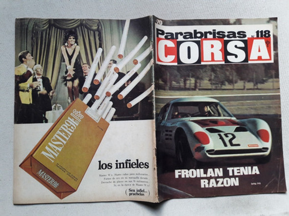 Revista Corsa Nº 118 Julio 1968 - Lamina Froilan Gonzalez 0