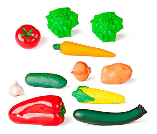 Miniland Canasto De Verduras Comida Didáctico Niños Infantil 1