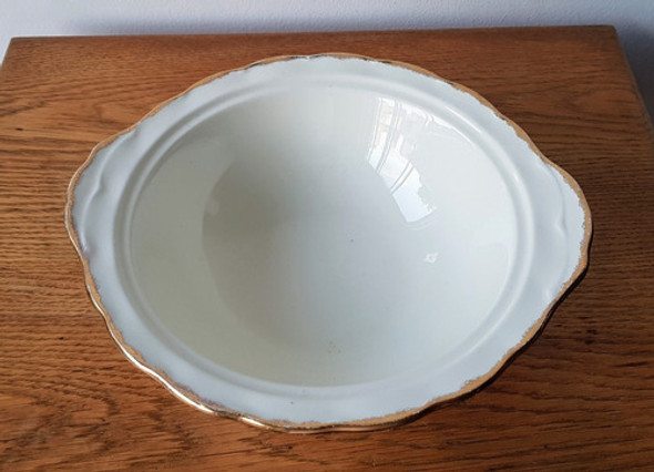 Ensaladera Loza Inglesa Antigua Grindley Creampetal 1 Ensaladera Loza Inglesa Antigua Grindley Creampetal 1