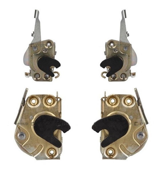 Kit Cerraduras 4 Puertas Fiat 128 Berlina Europa Super Eur 0