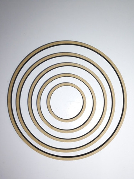 Kit 10 Aros Para Mandala O Atrapasueños Tejido 30 A 10 Cm 1