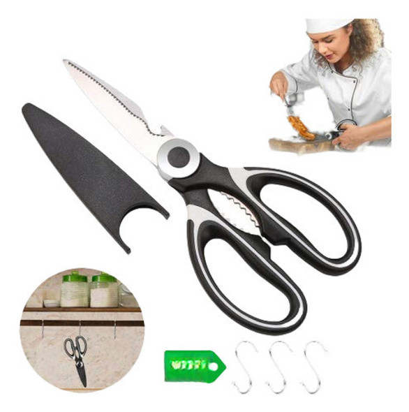 Tijeras De Cocina Aves De Corral Resistente Acero Inoxidable 1
