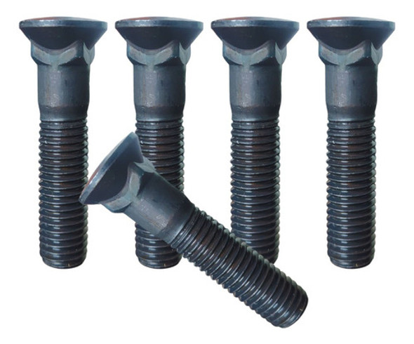 05 Parafuso Lamina Trator Agrícola 5/8 X 2.1/4  Carga Pesada 0