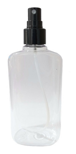 Botella Pet Petaca Cristal 250ml R24 Con Spray Rociador X20 0