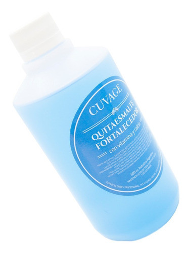 Cuvage Quitaesmalte Fortalecedor Uñas Manicuria Calcio 500ml 1