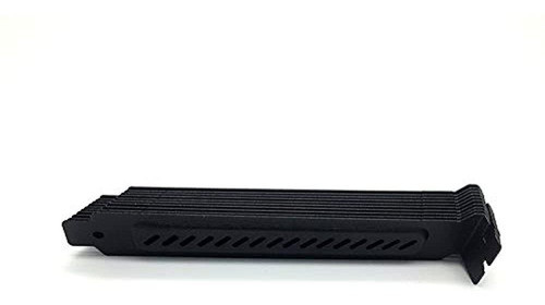 Uphere 10pcs Negro Pci Ranura Cubierta Filtro De Polvo Placa 1