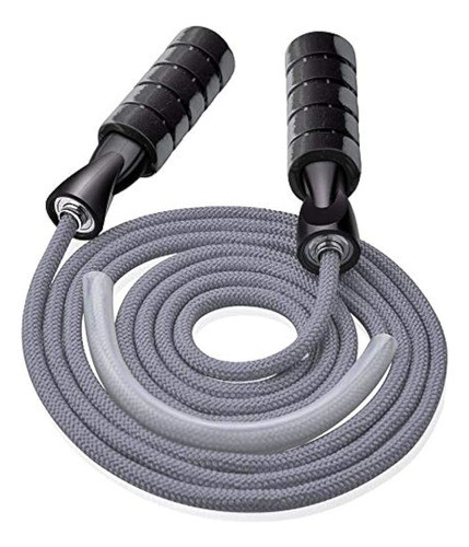 Saltar La Cuerda, Cuerda De Saltar De Algodón Con Peso Profe 0