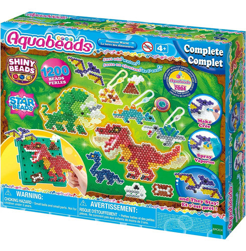 Aquabeads Dinosaur World 31994 Para Niños 0
