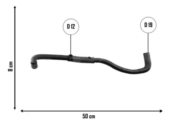 Manguera Filtro De Aire A Llenado De Aceite Fiat Siena 1.6 1 Manguera Filtro De Aire A Llenado De Aceite Fiat Siena 1.6 1