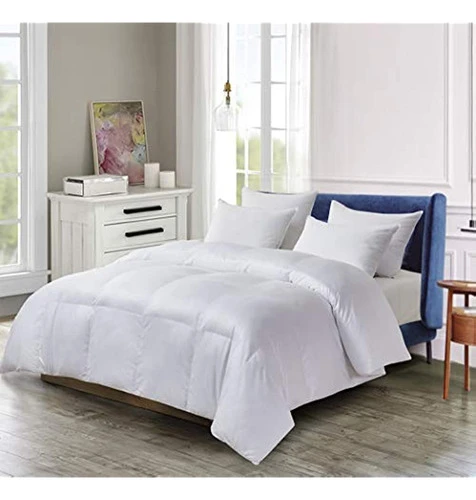 Blue Ridge Home Fashions Microfibra Peso Ligero Sólido Abajo 1