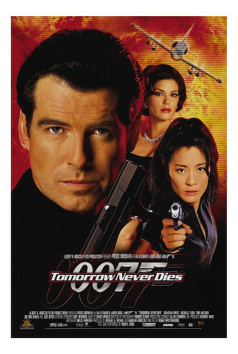 James Bond 007 - Tomorrow Never Dies 1999 - Lámina 45x30 Cm. 0