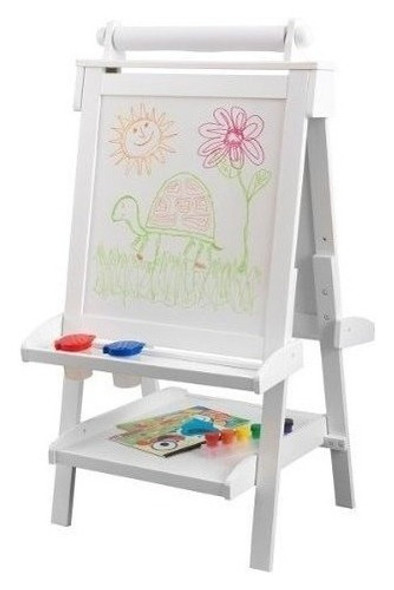 Kidkraft Caballete De Madera De Lujo, Blanco 0