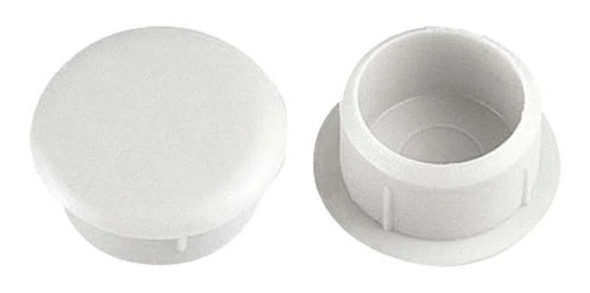 Tapa Furo Para Madeira Starplast Branco 6mm Kit C/1000 0