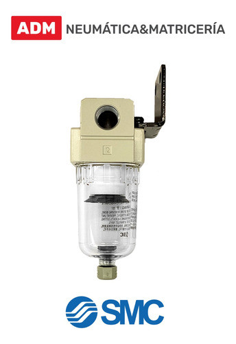 Filtro Modular De Aire Con Soporte 1/4 Marca Smc 1