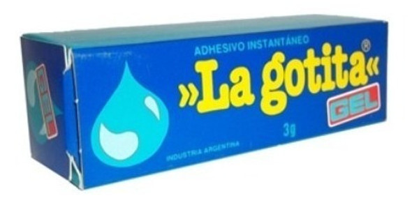 Adhesivo La Gotita Gel Instantaneo X 3grs 1