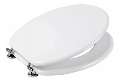 Tapa Inodoro Blanca Herrajes Metalicos - Ynter Industrial 0