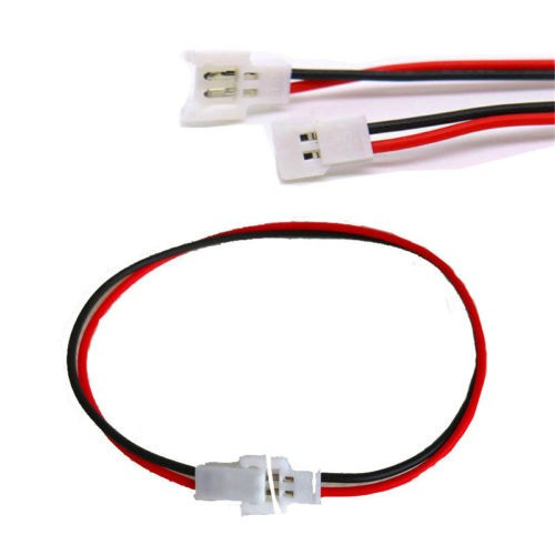 Jst Losi Walkera Batería Famale 2 Pin Conector Macho Con Cab 0