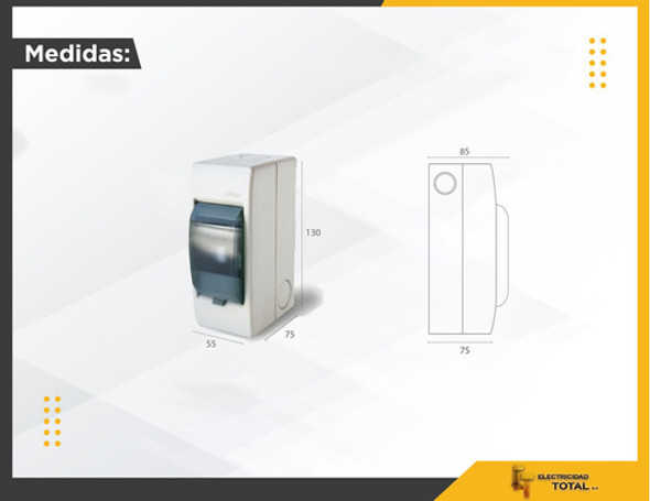 Caja Tablero Para Termica Exterior Aplicar 2 Modulos 1