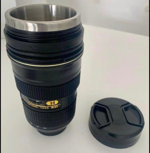 Taza Termica Lente Fotografico Vaso Regalo Empresarial 1