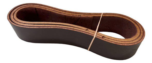 Cuero Suela Marron En Lonja De 3 Cm De Ancho Jaleña 0