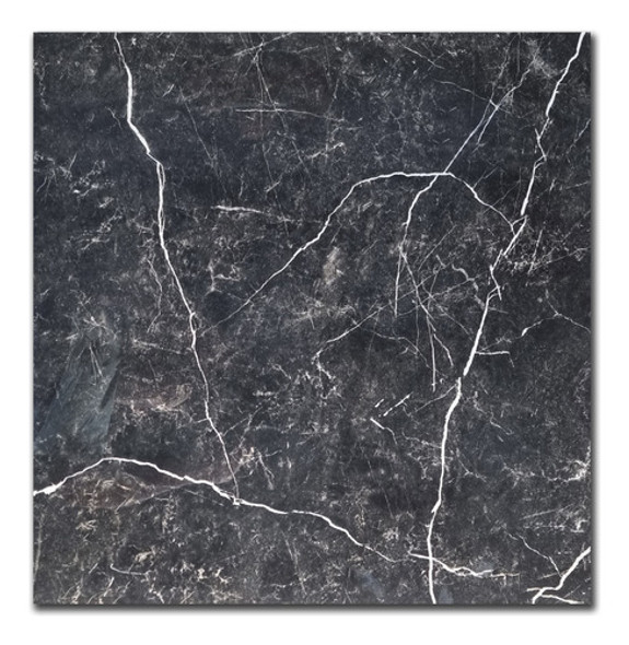 Porcelanico Palladium Negro Marquina Pulido 58x58 Tendenza 0