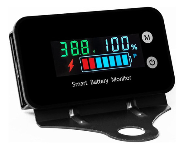 ~? Ipx7 Monitor De Batería Impermeable Con Soporte 7-100v, C 0